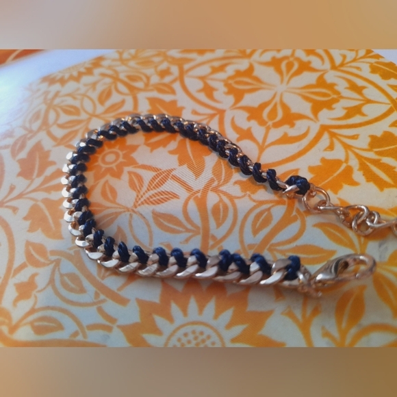 Sey Of 3 Bracelets , Gild Black Rhinstone - Picture 3 of 11
